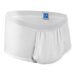 Salk Inc Salk CareFor Ultra Mens Briefs - HaloShield Odor Control Men's Briefs, Size Medium - 67800H-MED