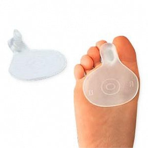 Silipos Inc Gel Metatarsal Pad with Toe Spreader - PAD, METATARSAL, GEL, W/SPREADER, S / M - 4020