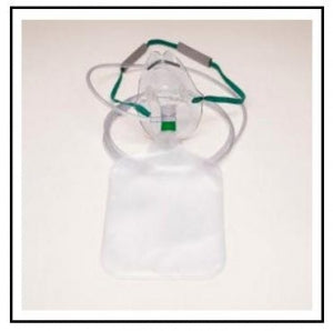 Salter Labs Non-Rebreathing Oxygen Masks - MASK, NON-REBREATHING, ADLT - 8145-0-50