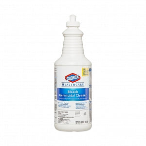 Clorox Hospital Disinfectant Cleaners with Bleach - Hospital Disinfectant Cleaner with Bleach, Pull-Top, 32 oz. - SCLO68832