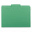 Smead Letter Size 1/3 Cut Interior File Folders - Interior File Folders, 11 pt. Stock, 1/3 Cut Top Tab, Letter, Green - 10247