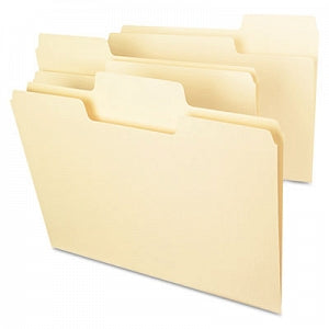 Smead SuperTab Manilla File Folders - Smead SuperTab Letter-Size Manila File Folders - 10301