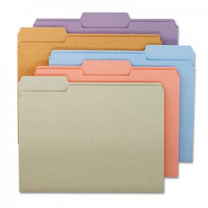 Smead Colored File Folders - File Folders, 1/3 Cut Top Tab, Letter, Assorted - 11953