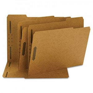 Smead Kraft Fastener Folders - Letter-Sized 1/3 Cut 11-Point Kraft Fastener Folders - 14837