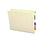 Smead End Tab Folders - Manila Letter-Sized Straight Cut Folders with Reinforced End Tabs and 9.5" Fronts - 24110