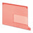 Smead Poly Out-Guides with Pockets - Red Bottom End Tab 2-Pocket Poly Out Guides, Letter Size - 61950