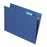 Smead 1/5 Cut Hanging File Folders - Colored Hanging File Folders, Letter, 1/5 Tab, Navy - 64057