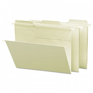 Smead FasTab Hanging File Folder - FasTab Hanging Folders, Letter, 1/3 Tab, Moss - 64082