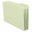 Smead FasTab Hanging File Folder - FasTab Hanging Folders, Letter, 1/3 Tab, Moss - 64082