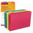 Smead 1/5 Cut Hanging File Folders - Colored Hanging File Folders, Legal, 1/5 Tab, Assorted - 64159