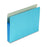 Smead Expansion Colored File Pockets - Blue 3-1/2" Capacity Straight Cut Tab Expanding File Pocket, Letter Size - 73225