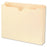 Smead Recycled File Jackets - 100% Recycled Top Tab File Jackets, 2" Expansion, Manila, Letter - 75605