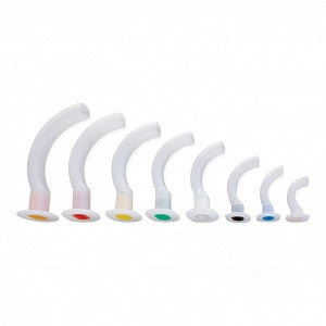 SunMed Color-Coded Guedel Airways - Disposable Guedel Oral Airway Set, Color-Coded - 1-1504-00