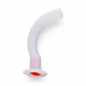 SunMed Color-Coded Guedel Airways - Disposable Guedel Oral Airway, Red, Large Adult, 100 mm - 1-1504-99