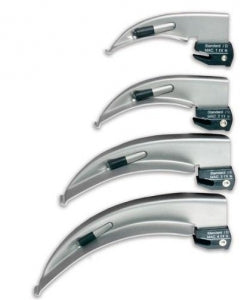 SunMed Disposable LED Macintosh Blades - Disposable LED Macintosh Blade, Large Adult, Size 4 - 5-5132-04