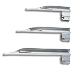 SunMed F / O Wisconsin American Profile Blades - BLADE, LARYNGOSCOPE, FIBER OPTIC, WI, SZ 2 - 5-5234-02