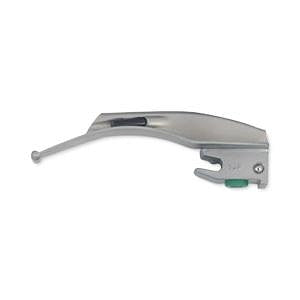 SunMed LLC Greenline / D Macintosh All-Metal Blades - Disposable Macintosh All-Metal Blade, Fiber Optic, #1 - 5-5335-01