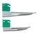 SunMed F / O GreenLine / D Robertshaw Blades - BLADE, LARNYGOSCOPE, GRNLINE / D, RSHAW, S - 5-5337-00