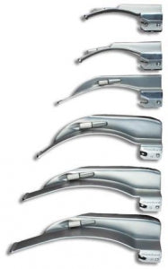 SunMed American Profile Water Proof Miller Blades - BLADE, LARYNGOSCOPE, CONV AMER, WP, MAC, SZ 4 - 5-5401-04