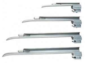 SunMed English Profile Miller Blades - BLADE, LARYNGOSCOPE, MILLER, ENGLISH, SZ 1 - 5-5861-01