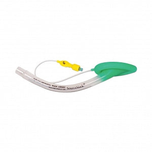 SourceMark Disposable Silicone Laryngeal Mask Airways - Silicone Laryngeal Mask, Disposable, Green, Size 4 - M0322