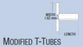 Olympus America Silicone Modified T-Tubes - Modified Silicone T-Tube, 1.32 mm ID - 240072