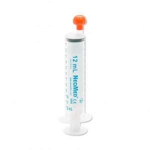 NedMed Clear Oral Dispenser with Blue Gradient Markings - Clear Oral Dispenser with Blue Gradient Mark, 12 mL - BB-S12EO