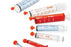 NeoMed, Inc. Clear Oral Syringes with Orange Gradient Markings - Oral Syringe, Clear, 1/2 mL - BC-S05EO