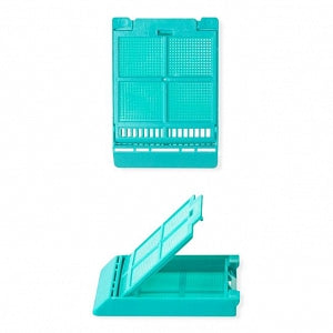 Simport Micromesh Biopsy Cassettes in QuickLoad Stack - CASSSETTES, BIOPSY, MICROMESH, AQUA, 1000/CS - M407-12