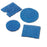 Simport Scientific Biopsy Foam Pads - Biopsy Foam Pad, Blue, 1-1/8" - M476-4