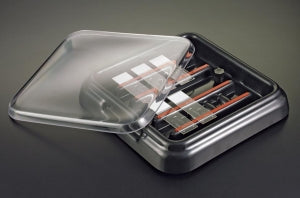 Simport Scientific StainTray Slide Staining Systems - Stain Tray, with Clear Lid, 10 Slides - M918-1