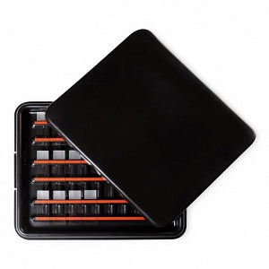 Simport Scientific StainTray Slide Staining Systems - Stain Tray, with Black Lid, 30 Slides - M922-2