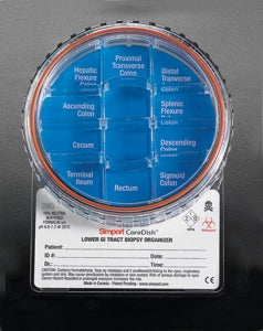 Simport Scientific 12-Compartment Coredishes - COREDISH LOWER GI TRACT BIOP. 12COMPARTM - M971-D12LGI