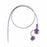 NeoMed Polyurethane Feeding Tubes - Polyurethane Neoconnect Feeding Tube, Purple, 5 Fr x 60 cm - 833025