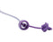 NeoMed NeoConnect Polyurethane Feeding Tubes - Reconnect ENFit Polyurethane Feeding Tube, Purple, 6.5 Fr x 60 cm - PFTM6.5P-NC