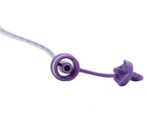 NeoMed Radiopaque Feeding Tubes - Radiopaque Polyurethane ENFit Feeding Tube, Purple, 8.0 Fr x 40 cm - PFTS8.0P-NC