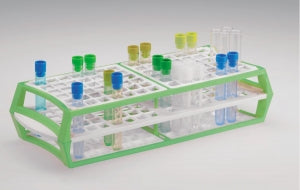 Simport Scientific MultiRack Tube Racks - MULTIRACK 13MM TUBES GREEN - S600-13G