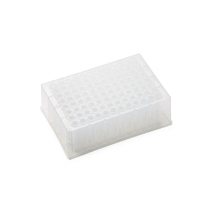 Simport Bioblock Deep Well Plates with 600 mL 8-Tube Strips - 96 Deep Well Bioblock with Fixed Tube, 0.6 mL - T110-3