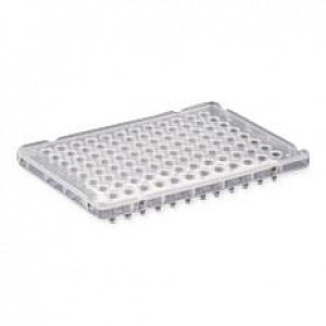 Simport Scientific Amplate Semi-Skirted Thin Wall PCR Plate - PLATE, 96 WELL, PCR, NAT, SEMISKIRTED, 100/CS - T323-104N