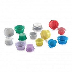 Simport Scientific VACUCAP Tube Closures - VACUCAP" TUBE CLOSURES, 16MM PE, GREEN - T402-16G