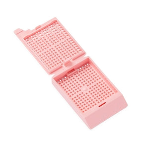 Simport UNISETTE QuickLoad Biopsy Cassettes - UNISETTE II Biopsy Cassettes in QuickLoad Sleeve, Pink - M406-3T