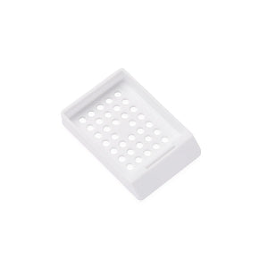 Simport Scientific Disposable Taped Tissue Embedding Cassettes without Lid - CASSETTE, W/O LID, TAPED, STACK, WHITE - M480-2T