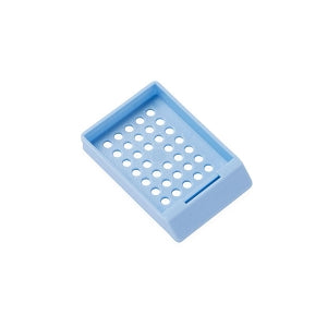 Simport Scientific Disposable Taped Tissue Embedding Cassettes without Lid - CASSETTE, W/O LID, TAPED, STACK, BLUE - M480-6T