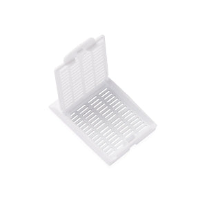 Simport Scientific Histosette II Tissue Cassettes for Leica / Sakura Printers - CASSETTE, TISSUE, HISTO, 45 DEG, STACK, WHITE - M492-2T