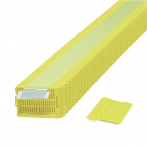 Simport Swingsette Tissue Cassettes for Leica / Sakura Printers - CASSETTE, SWING, TISSUE, STACK, YELLOW - M517-5T