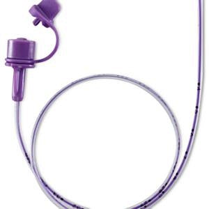 Neomed PVC Enteral Feeding Tube - PVC Enteral Feeding Tube, Short, 8 Fr x 40cm - FTS8.0V-EO