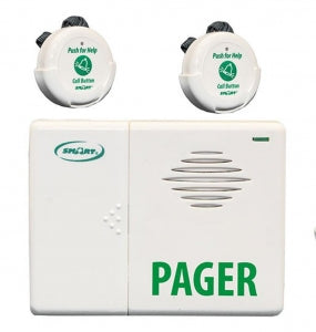 Smart Caregiver Smart Caregiver Two Call Button Pager - PAGING SYSTEM, TWO CALL BUTTONS ONE PAGR - TL-5102TP