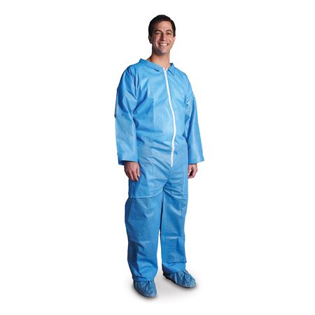 SMS Disposable Coverall - Blue X-Large