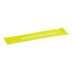 Theraband Resistance Bands - 12" TheraBand Resistance Band Loop in Beginner Yellow, 3.0 lb. Resistance - 081431428