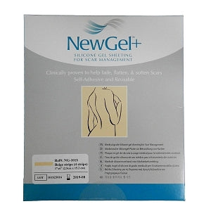 Newmedical Technology NewGel+ Silicone Gel Scar Strips - STRIP, NEWGEL+, 1"X6", BEIGE - NG-101S